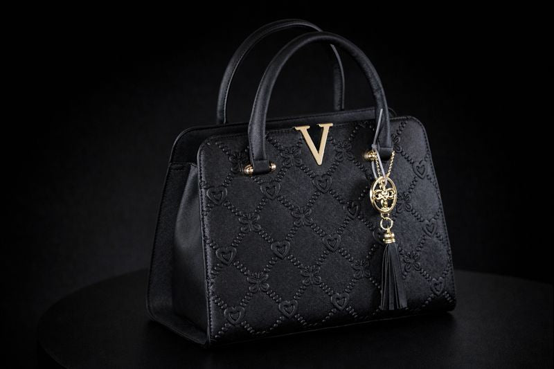 Cartera de Mano Negra de Mujer – Crosell New York