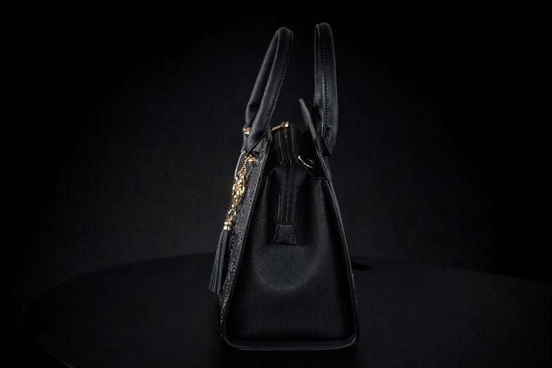 Cartera de Mano Negra de Mujer – Crosell New York