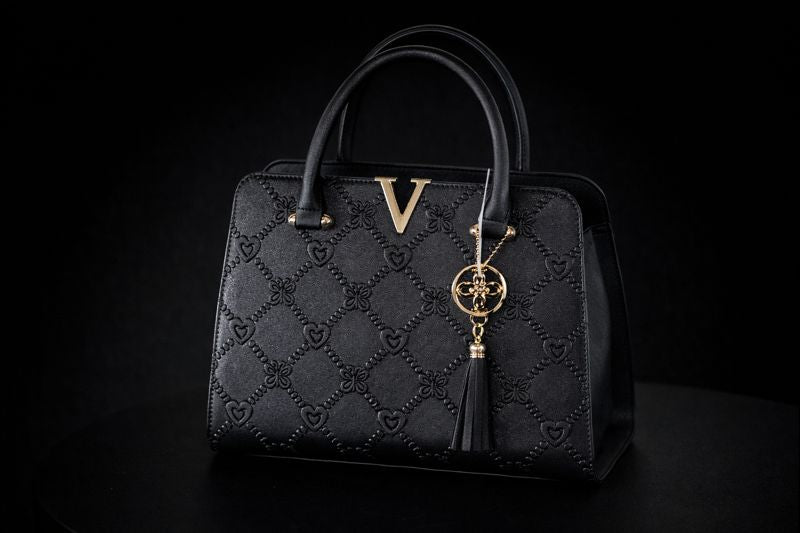 Cartera de Mano Negra de Mujer – Crosell New York