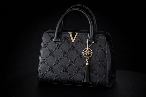 Cartera de Mano Negra de Mujer – Crosell New York