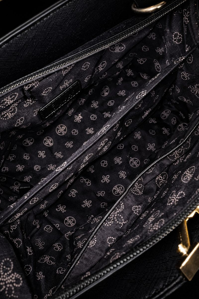 Cartera de Mano Negra de Mujer – Crosell New York